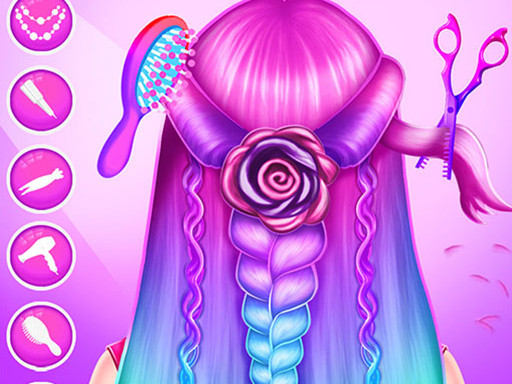 Κυρίες κομμωτηρίου με πλεξούδες