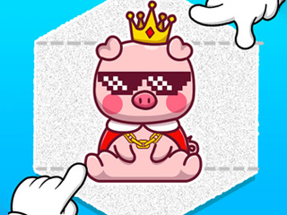 Χαριτωμένο πτυσσόμενο χαρτί